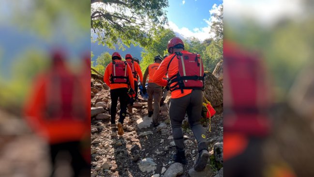 Bomberos encontró cuerpo de joven desaparecido Achibueno