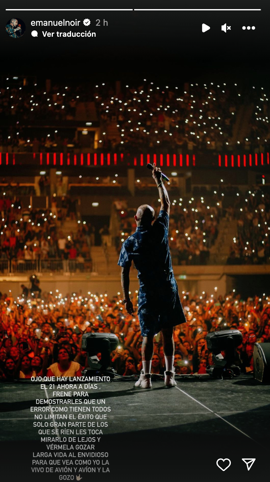 Emanuel Noir de Ke Personajes Emanuel Noir habló de su pelea callejear