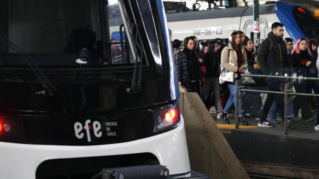Este jueves se reanuda el servicio de trenes Santiago-Curicó