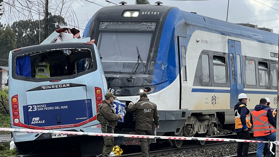 Mantuvieron prisión preventiva para conductor de taxibús de fatal accidente en San Pedro de la Paz