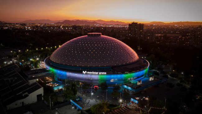 Movistar Arena fue uno de los recintos que más vendió entradas en el mundo