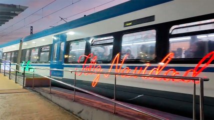   El Biotrén se pone a tono con la Navidad 