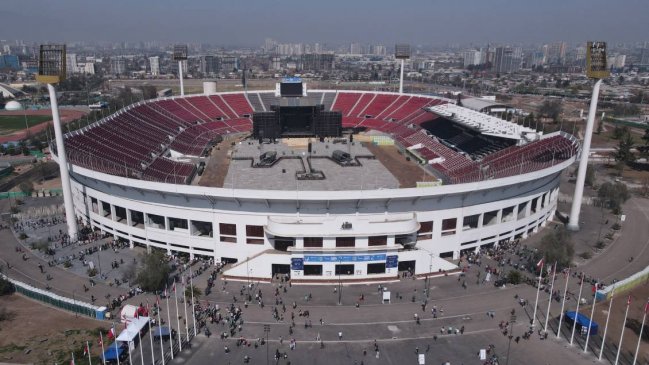 Conciertos en el Estadio Nacional: la cartelera confirmada para 2024