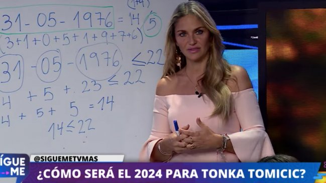 Kenita Larraín pronostica el 2024 de Tonka Tomicic: 