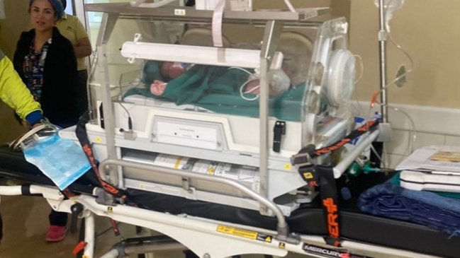 Bebé nacido con más de 7 kilos se mantiene en estado grave