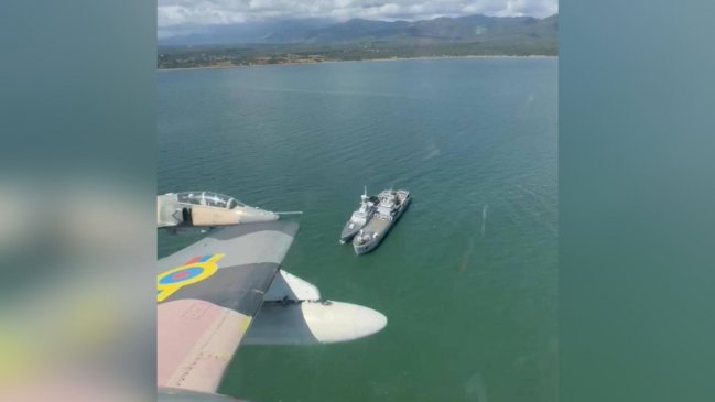  Venezuela mantiene sus ejercicios militares tras llegada de un buque británico a Guyana  