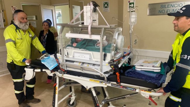 Guagua que pesó 7 kilos al nacer se encuentra en riesgo vital