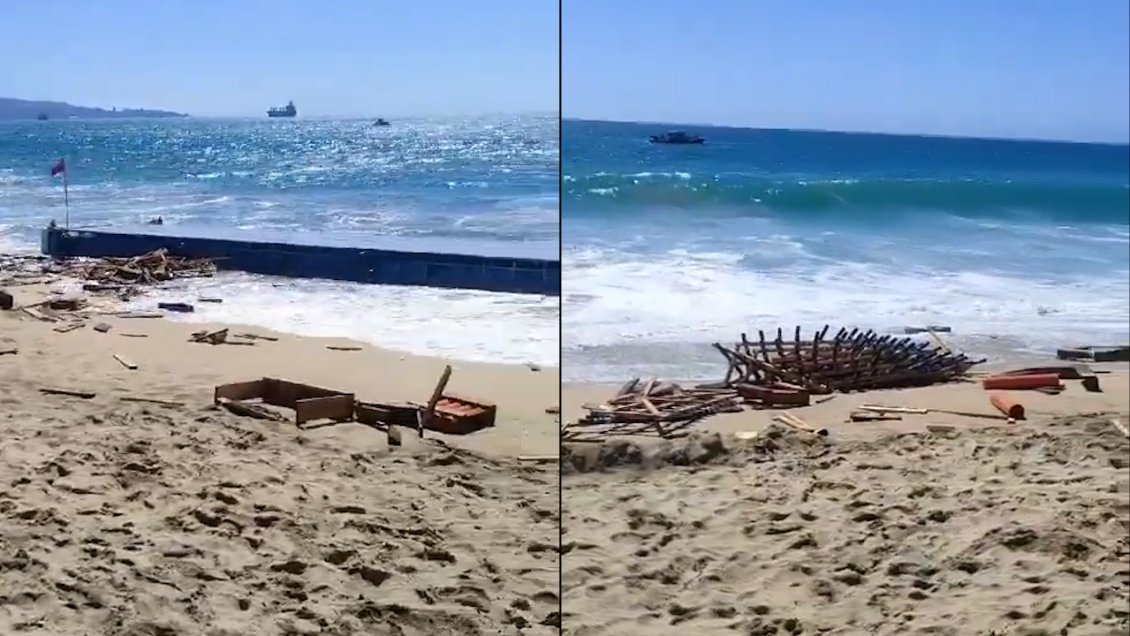 [Video] Balsa utilizada para 
