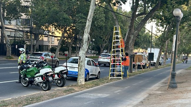 Comenzaron trabajos para eliminar la reversibilidad del eje Andrés Bello-Cardenal Caro