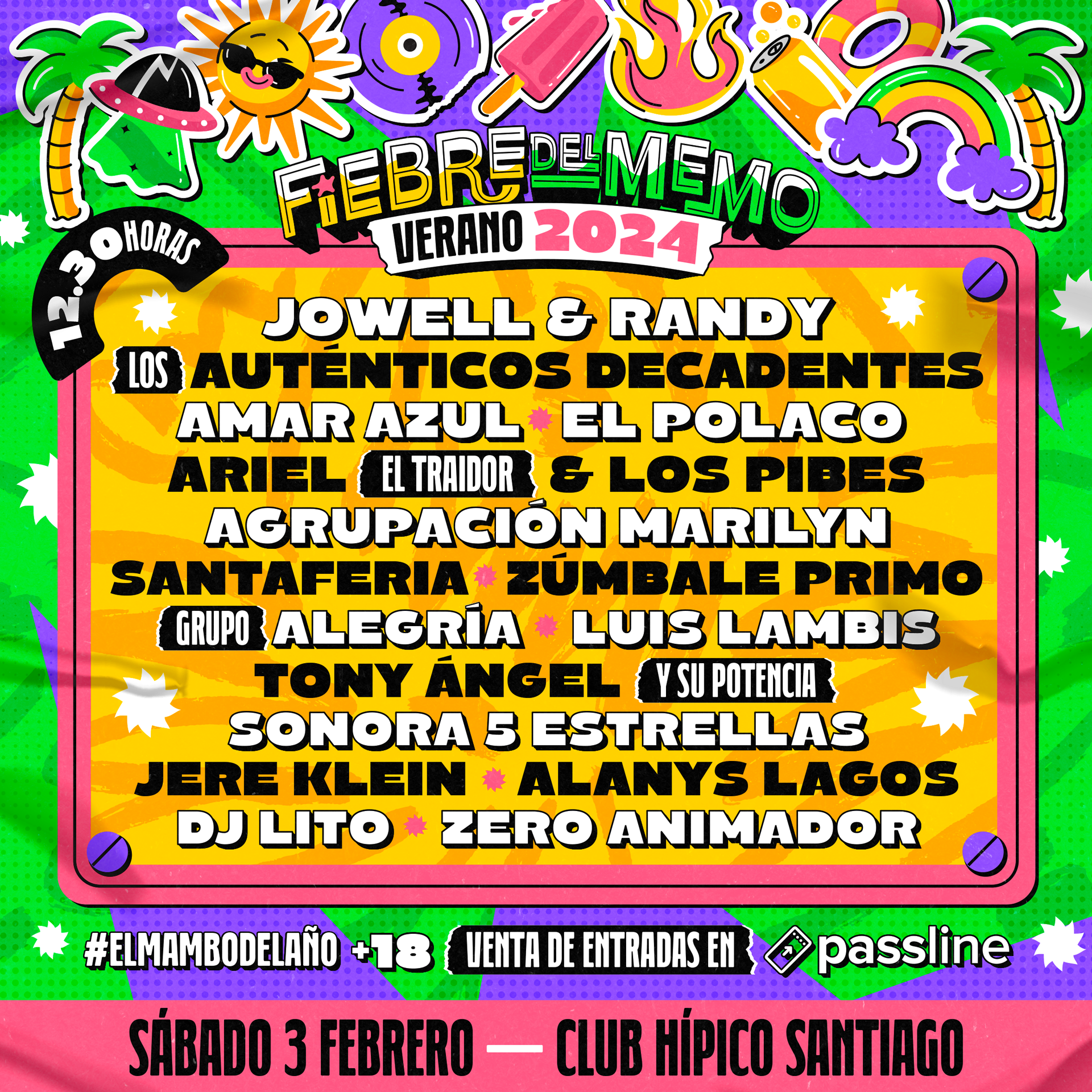 poster de la fiebre del memo 2024