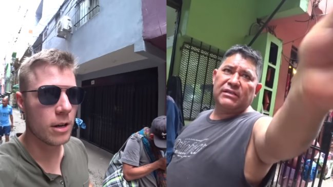 Youtuber ingresó a peligroso barrio de Argentina y comerciantes lo salvaron de ser asaltado