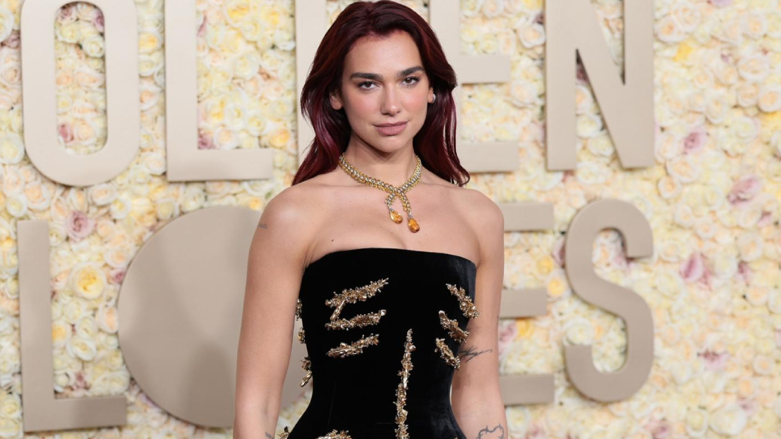 Dua Lipa sacó risas con divertido vídeo en los Globos de Oro