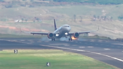   Avión con pasajeros 