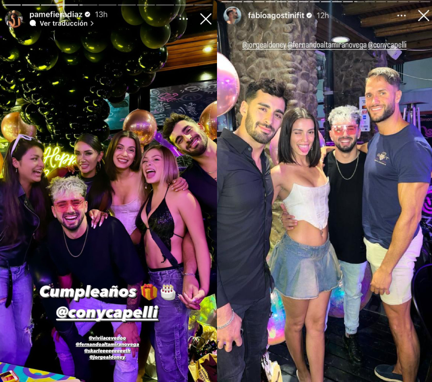 Cony Capelli celebró sus 28 años con personajes de "Gran Hermano" y "Tierra Brava" Cony Capelli celebró sus 28 años con personajes de "Gran Hermano" y "Tierra Brava"