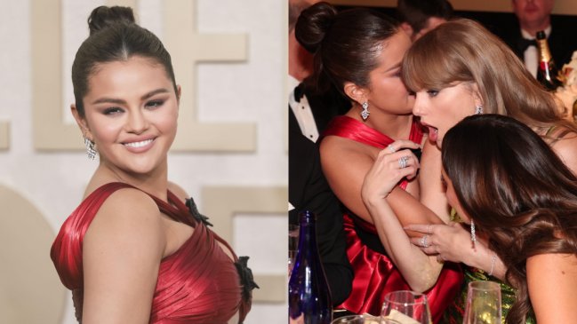 Selena Gomez revela de qué habló con Taylor Swift en los Globos de Oro
