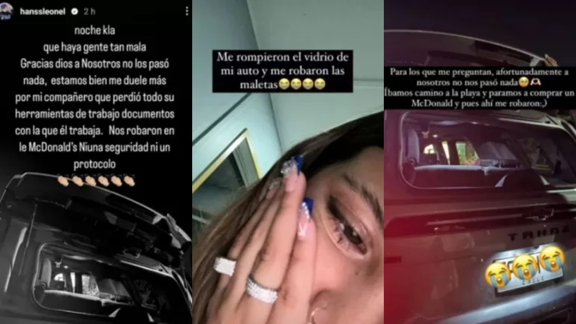 Ignacia Antonia y Hans se descargaron en redes sociales tras el robo Ignacia Antonia y Hans se descargaron en redes sociales tras el robo