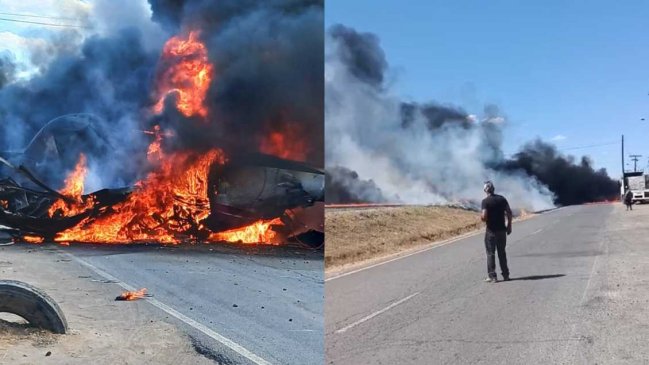Avioneta cayó sobre la Ruta 5 Sur: Piloto murió