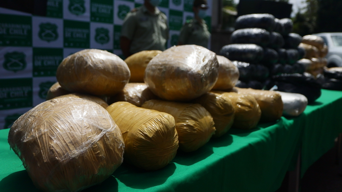 Desbaratan banda criminal que ingresaba grandes cantidades de droga desde Bolivia