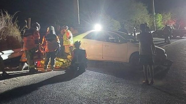 Conductor ebrio causó choque frontal que mató a mujer de 51 años en Monte Patria