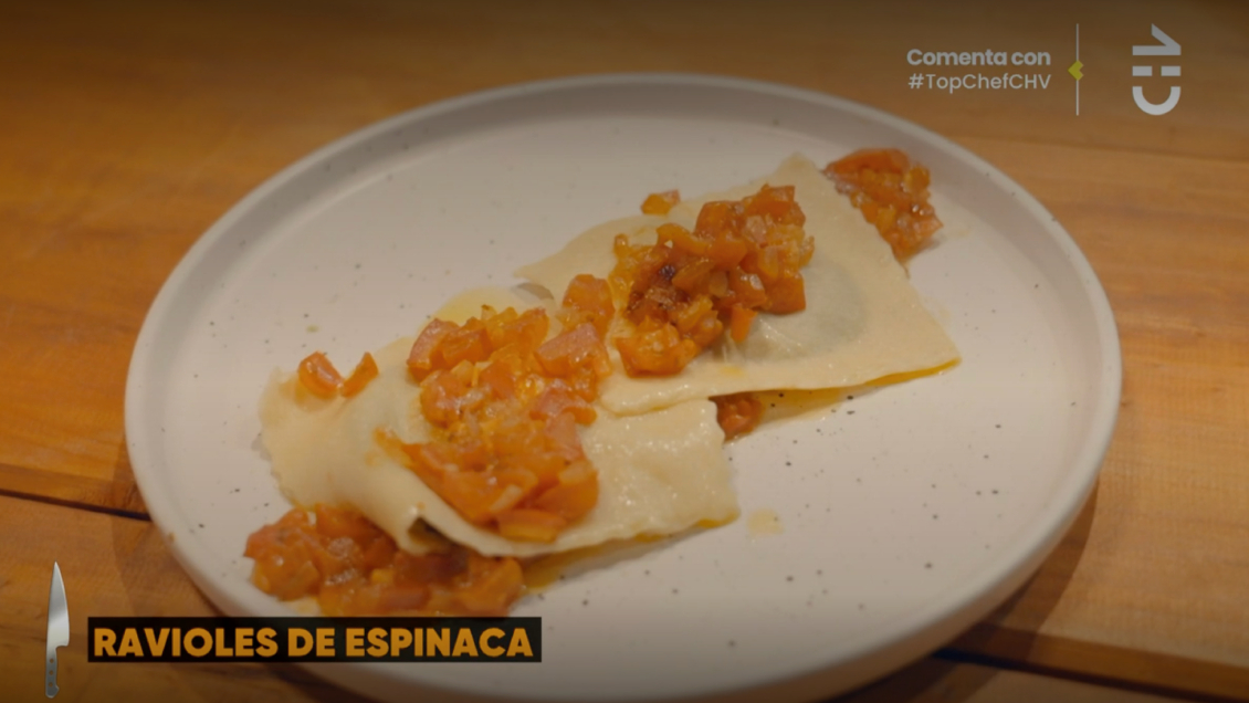 Los ravioles que eliminaron a Trini Cerda de Top Chef
