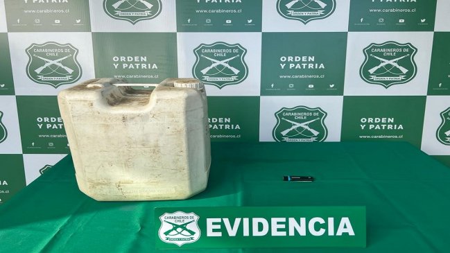 Pareja fue detenida por Carabineros tras iniciar un incendio forestal en Arauco