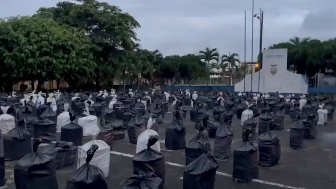 Ecuador: Más de 3.000 detenidos y más de 22 toneladas de drogas incautadas en 14 días