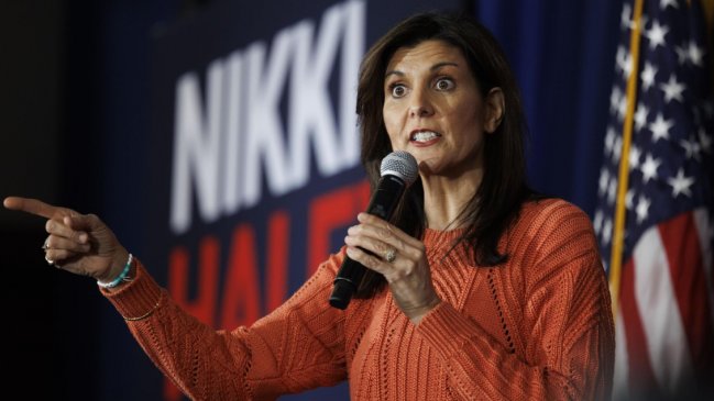 Primaria en Nuevo Hampshire: Nikki Haley pide apoyo para frenar a Trump