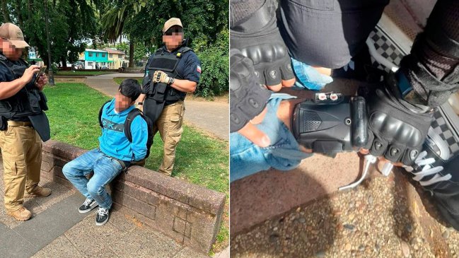 Sujeto con tobillera fue sorprendido robando un celular