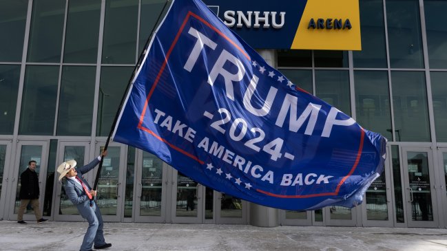 Trump ganó las primarias republicanas en Nuevo Hampshire