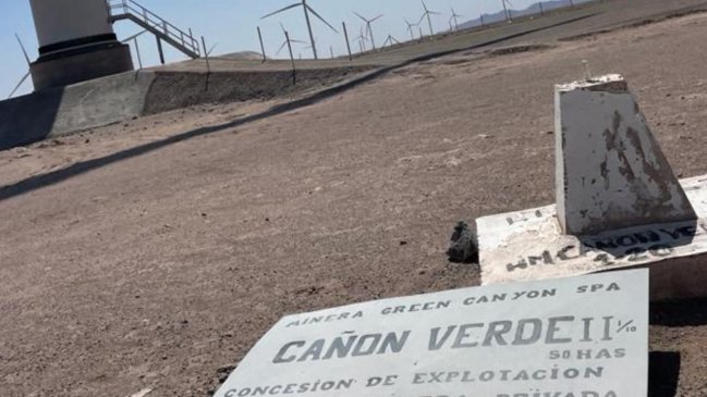 Minera y parque eólico protagonizan disputa judicial por terreno en Calama