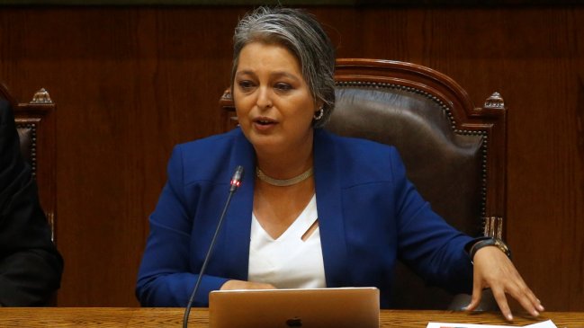 Ministra Jara acusó a la derecha de 