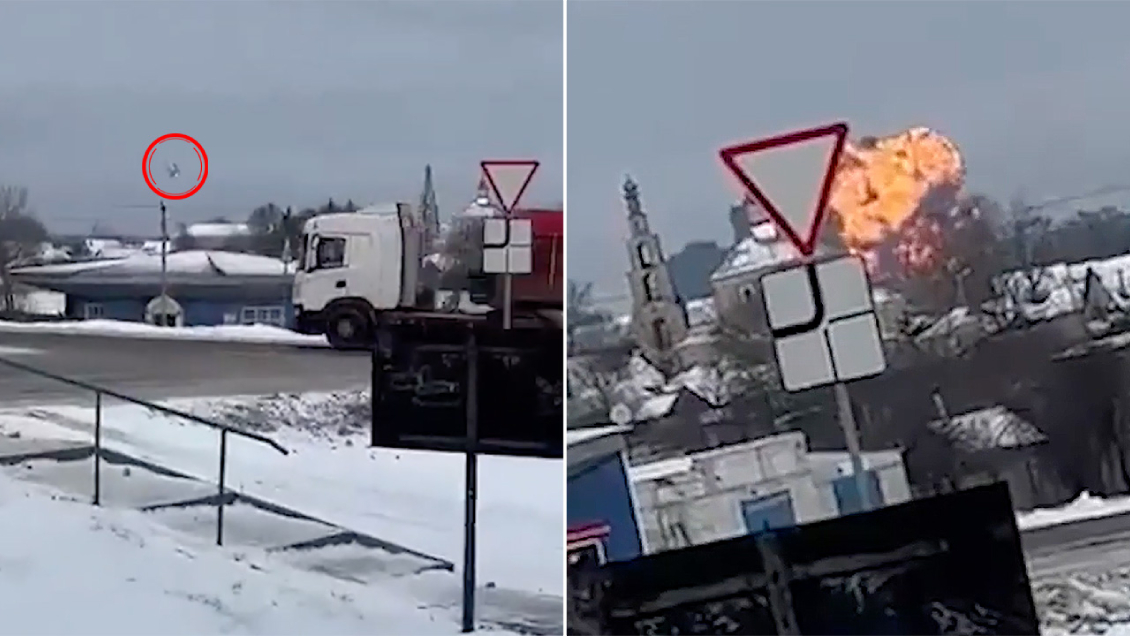 Encuentran las cajas negras del avión militar ruso estrellado con 65 prisioneros ucranianos