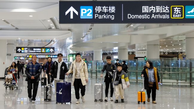 China comienza su mayor migración anual por el Año Nuevo lunar