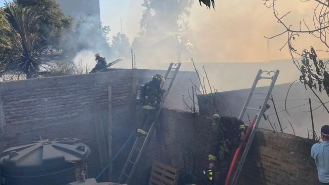 Al menos seis heridos dejó incendio en Quinta Normal