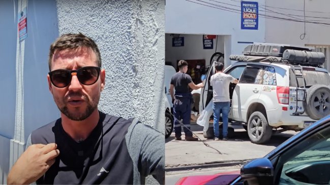 Brasileños aseguran que intentaron estafarlos en taller mecánico de Santiago