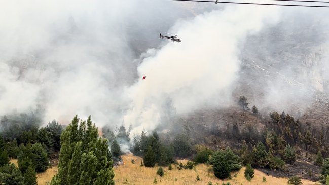 Fiscal: Incendio forestal en Coyhaique comenzó por quema de basura