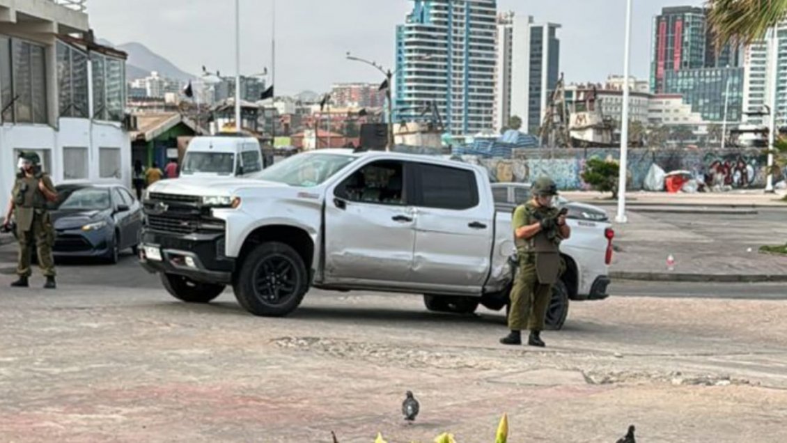 Robo de camioneta terminó en una gran persecución policial en Antofagasta