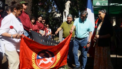   Partido Comunista inauguró memorial de Guillermo Teillier 