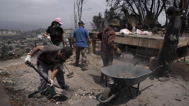 Los bonos de ayuda temprana del Gobierno para los damnificados de la Región de Valparaíso