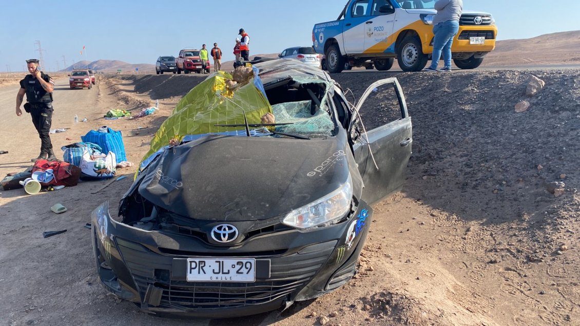 Una mujer murió en accidente registrado en Tarapacá