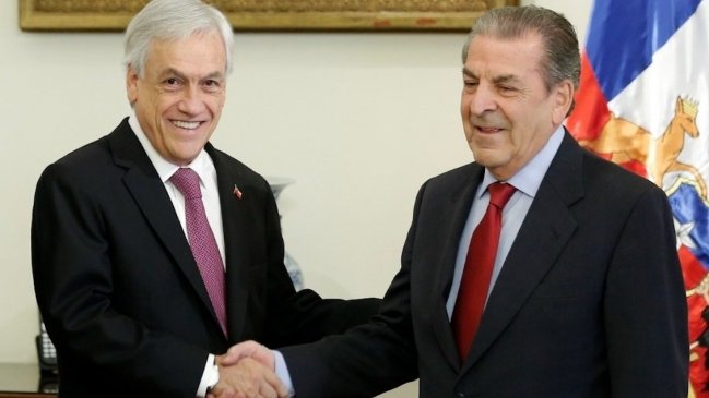 Eduardo Frei: En Piñera distingo su búsqueda incansable del diálogo y los acuerdos