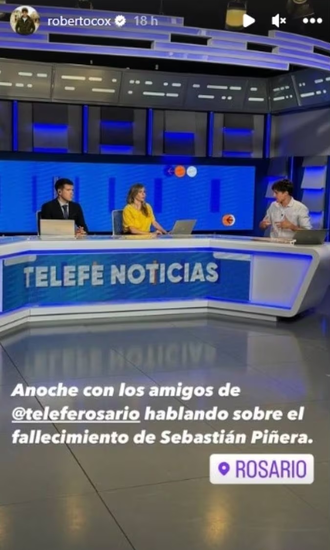 Roberto Cox en la televisión argentina Roberto Cox en la televisión argentina