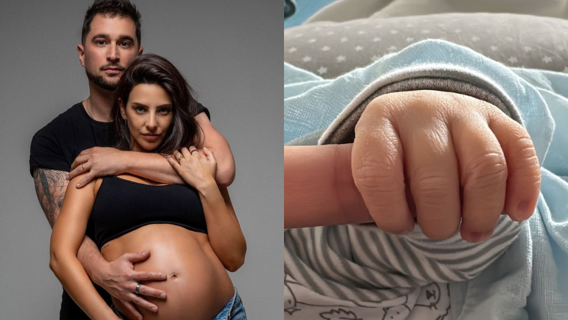 Daniela Castillo dio a luz a su hijo Matteo: 