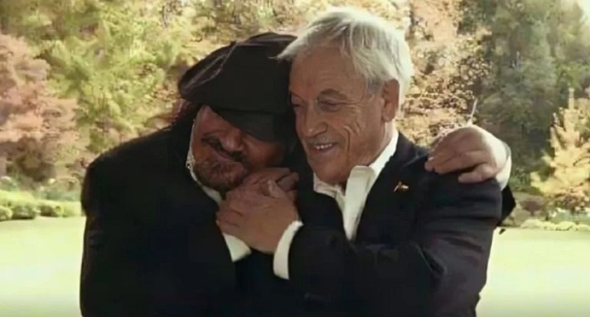 Negro Piñera y su hermano Sebastián Piñera