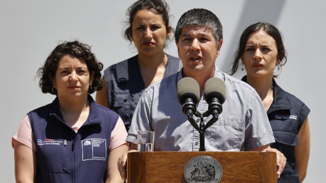 Gobierno anunció acuerdos para reponer servicios básicos en zona de incendios