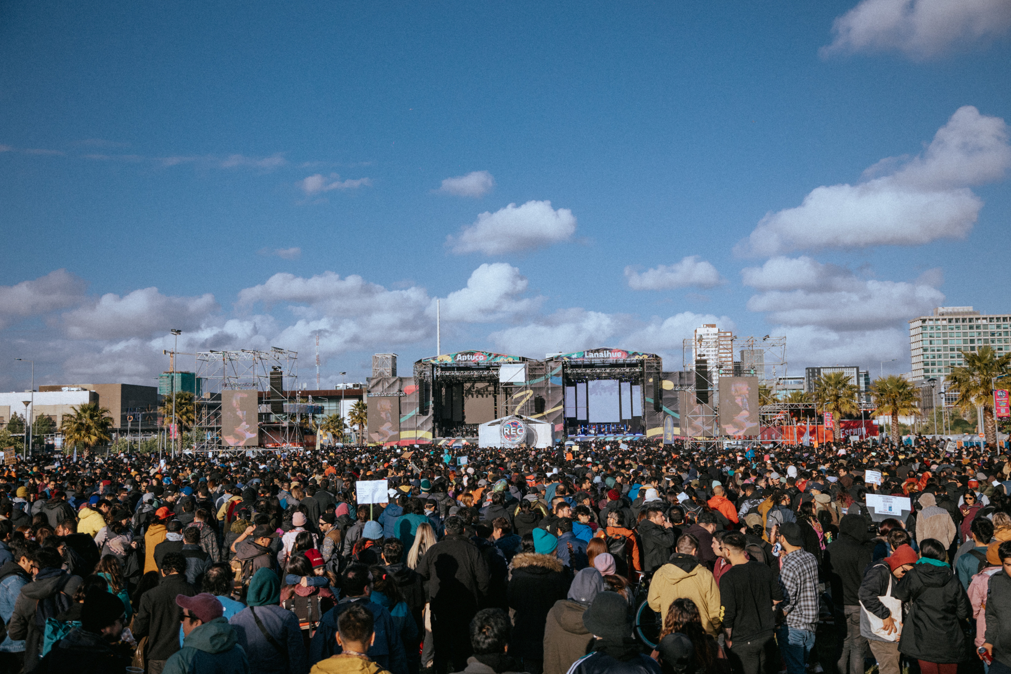 el festival rec se realiza en concepción totalmente gratis