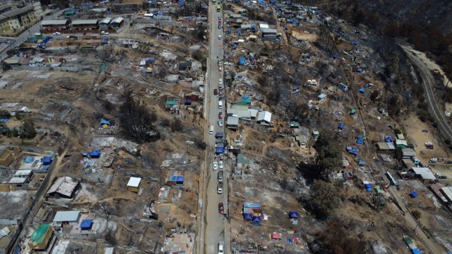 SML: Hay 11 denuncias de presunta desgracia por los incendios en Valparaíso