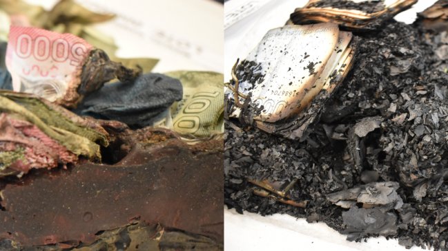 Banco Central explicó cómo cambiar los billetes quemados por los incendios
