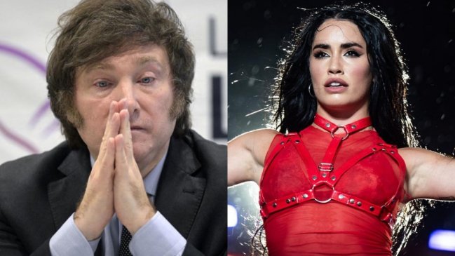 Presidente Milei ninguneó a Lali Espósito: Cantante entregó dura respuesta