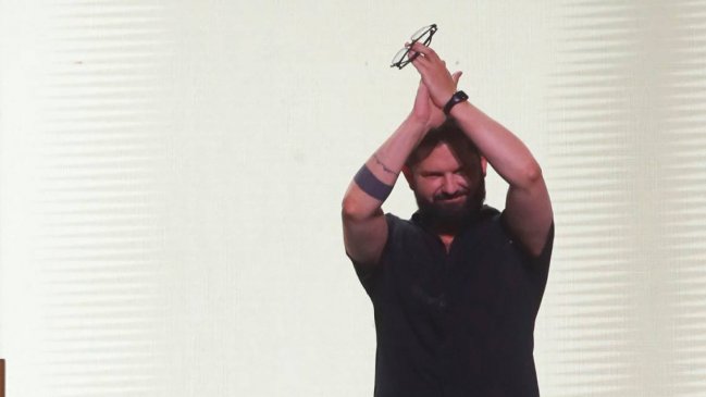 La ovación que recibió el Presidente Gabriel Boric en Movistar Arena